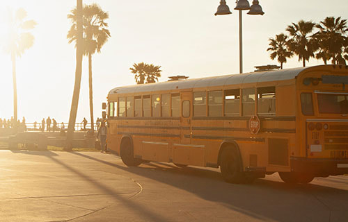 Los Angeles School Bus Rentals