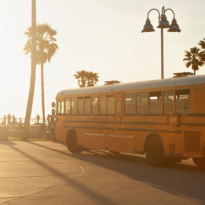 Rent a School Bus in Los Angeles